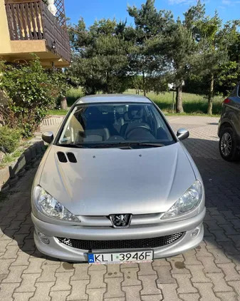 samochody osobowe Peugeot 206 cena 7300 przebieg: 129000, rok produkcji 2007 z Limanowa